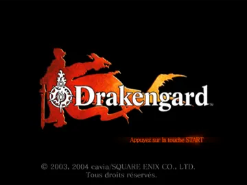 Drakengard screen shot title